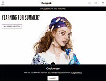 Tablet Screenshot of desigual.com